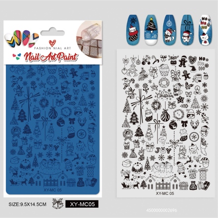 美甲印花鋼板-MC05