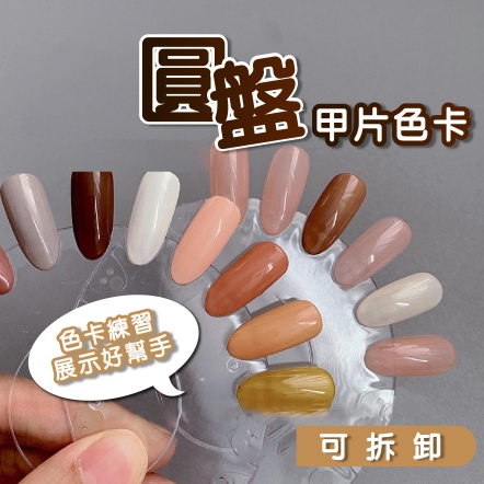 可拆卸圓盤甲片