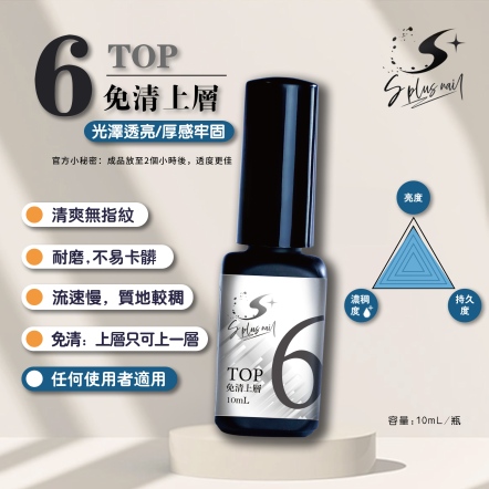 S+ 免清上層6號