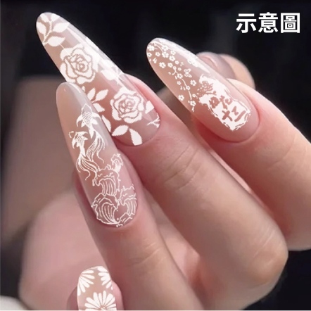 美甲印花鋼板-DF17